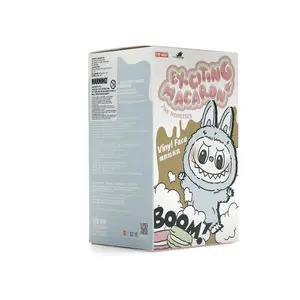 Pop Mart Labubu The Monsters Exciting Macaron Vinyl Plush Pendant Single Blind Box