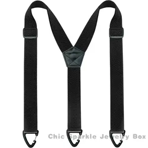 Suspenders for Men Under Clothes with 3 Snap Loop (1.48" Wide)