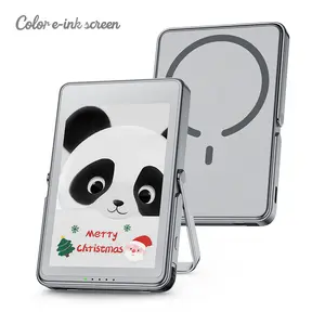 Color E-ink Screen Dakomoda Power Bank 5000mAh Magnetic Wireless Fast Charger for iPhone 17/16/15/14/13/12 Series Personalized Gifts Ultra Compact Four-color Ink Screen Teen Girl Anniversary Mens Cute Device