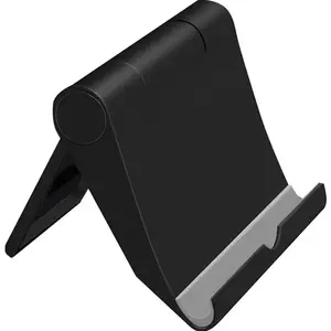 Foldable Adjustable Phone Stand | Pocket Sized Universal Cell & Tablet Holder for Desk Travel Home Use