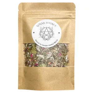 Return To Sender Loose Magical Herbal Incense Blend | Spiritual Fiery Wall of Protection Hex Breaking Reversal Altar Ritual Spell Tool Pagan Witchcraft New Age Witchy