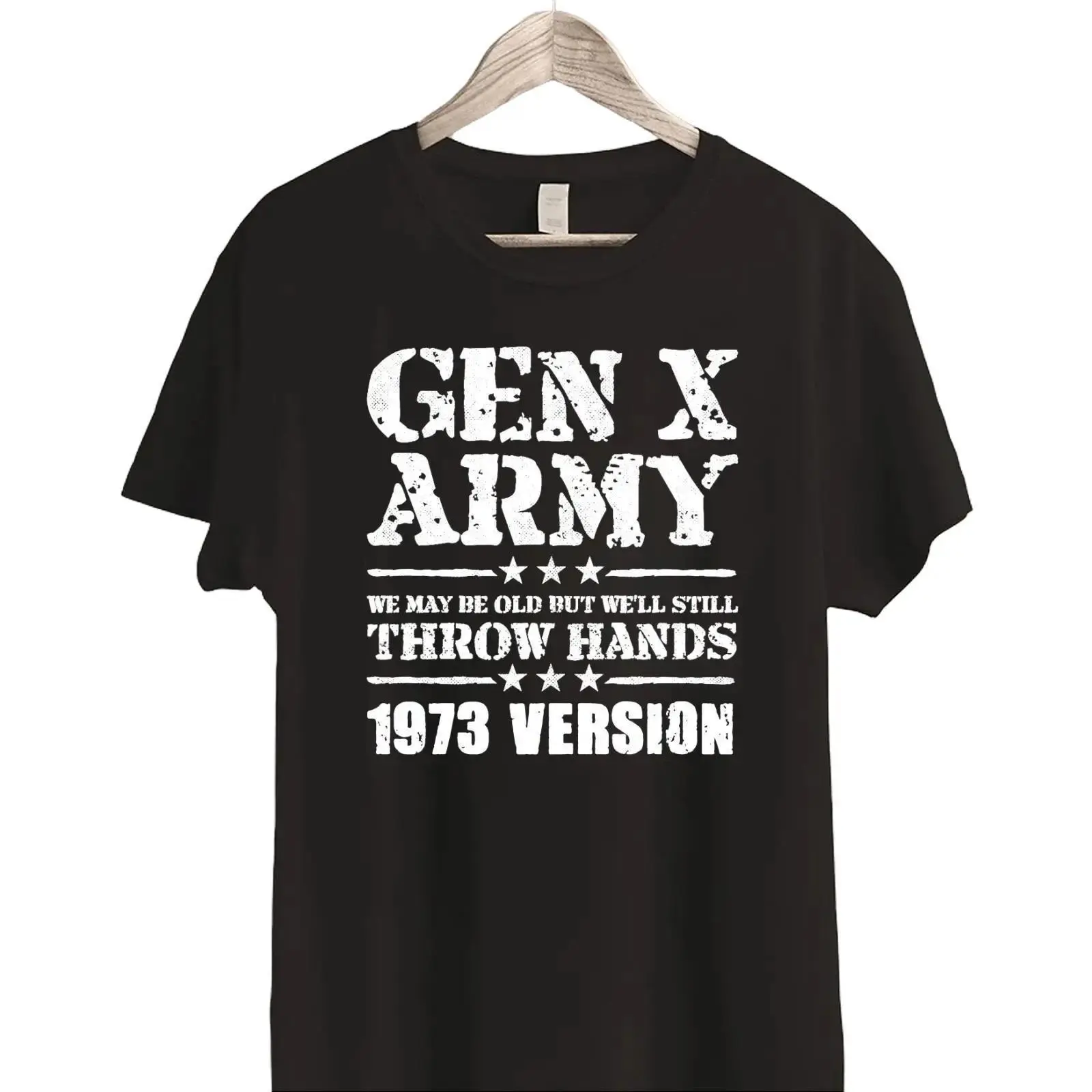 Customize Gen X Army Years Shirt Raised on Hose Water and Neglect Shirt Generation X T Shirt Cotton Menswear T-Shirt Top.,teck