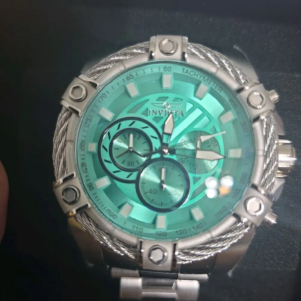 Invicta Bolt Ace 52mm Tiffiny Blue Dial