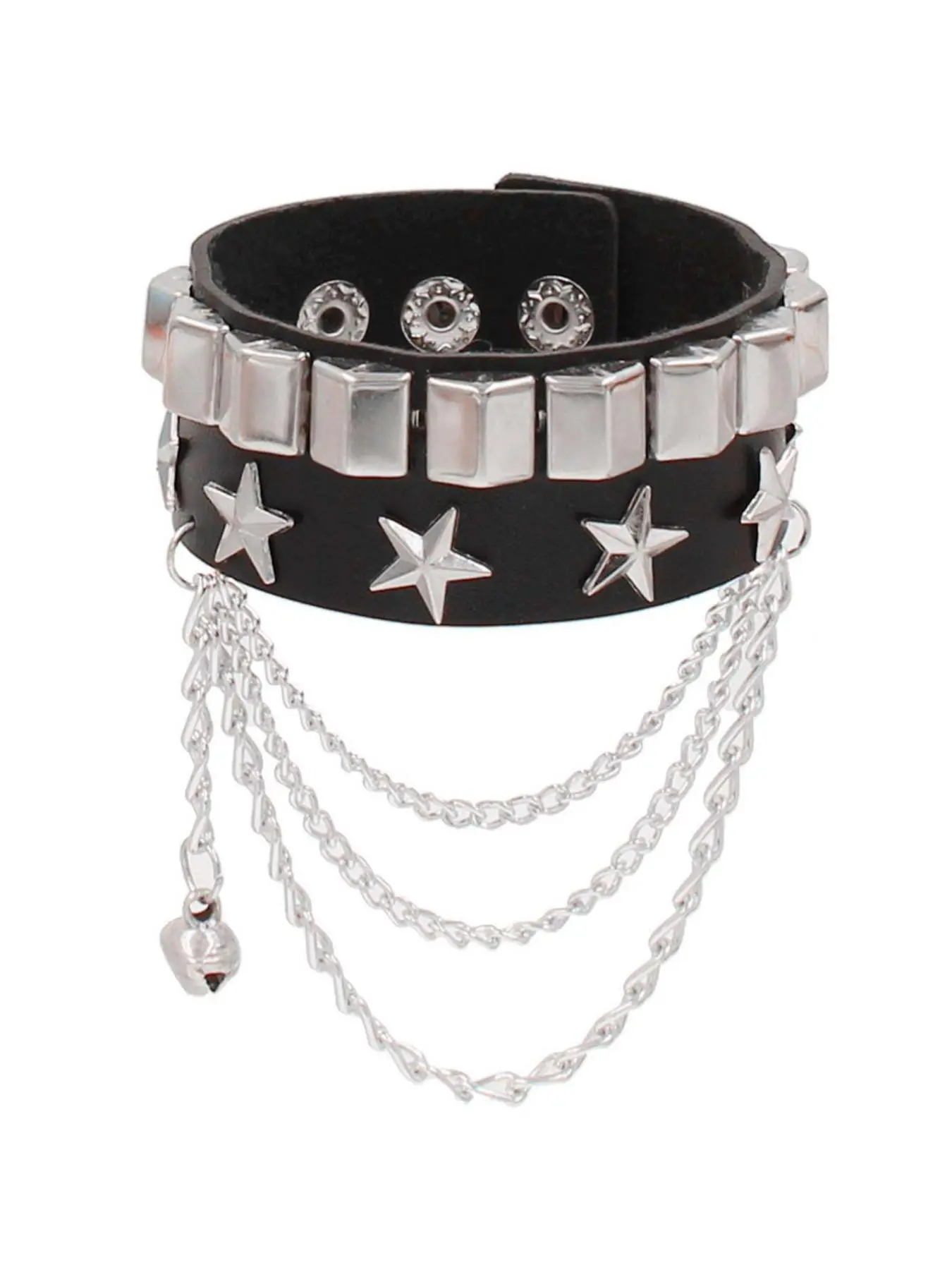 Gothic Star Y2K Bracelet Set Stackable Bracelets Bracelets Stack for Women & Men, Gothic Style Casual PU Jewelry for Parties & Daily Wear, Perfect Gift for Birthdays & Holidays, Gothic Witch Jewelry