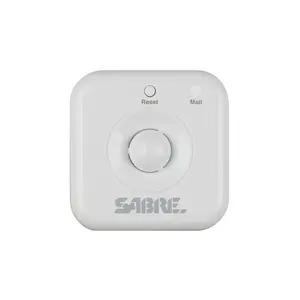 SABRE Mailbox Alert Wireless Mail Notification System with 100 dB Alarm & 500 Foot Range for Real-Time Alerts & Easy Installation