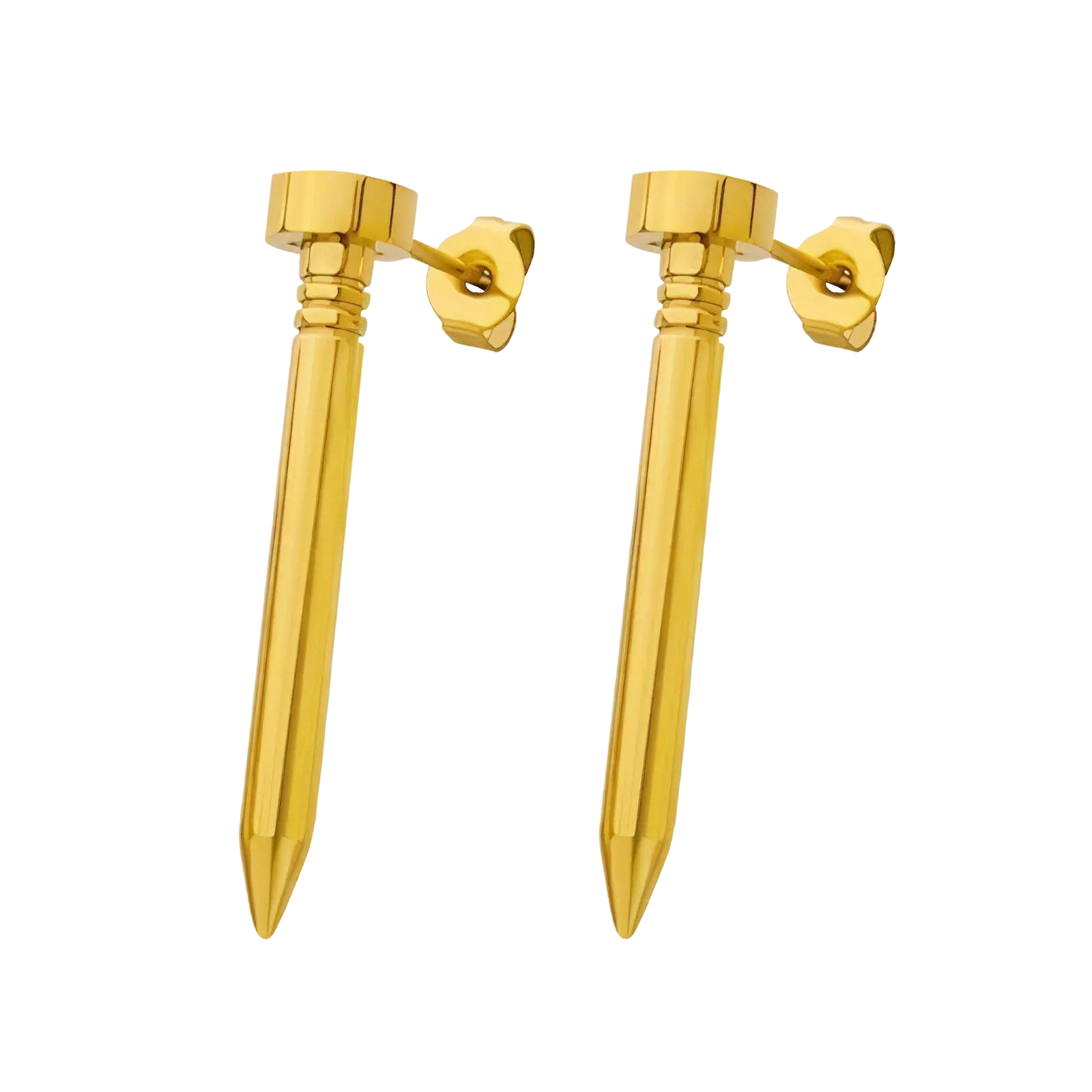"Nails" Stud Earrings