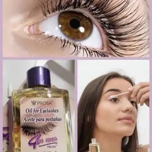 PROSA 4-1 Oil Treatment for Eyelashes Growth & Lengthening Makeup Mascara 4 in 1 Oil for Pestañas