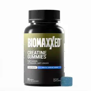 BioMaxxed Creatine Gummies – 5000mg Strength & Endurance Boost | Pump Support & Energy Formula | Vegan • Gluten-Free • Third-Party Tested