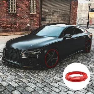 Car Wheel HUB Protective Ring, Waterproof & Anti-scratch Car Wheel HUB Decorative Protector, Universal Car Exterior Accessories for 14-22 Inch Wheels