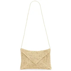 Hat Attack Emmie Envelope Clutch in Natural