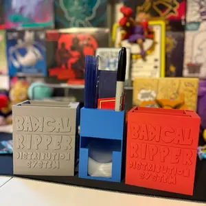 Badical Ripper Distribution System Pack Opening Storage 500 Penny Sleeve 25 Top loader 20 Card Saver