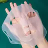 [1 Pc Reusable Facial Mask] 1 Pc Reusable Silicone Facial Mask Cover, Skin Mask Moisturizing For Sheet Prevent Evaporation Masks Face Care Tool Transparent