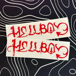 he*l boy decal ( jdm car decal, peek sticker, jdm sticker, Bumper sticker, windshield banner, jdm decal) cardecal cardecal wall stickers poster pictureframes carsunshade carmirror accessory scoringlicenseplatesticker window stickers