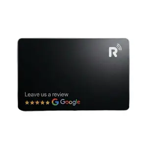 Radius Review Card – NFC Google Review Card – Tap to Leave a Review – iPhone & Android – No Subscription