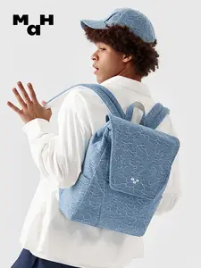 MAH 3164 Young Camouflage Denim Bule series Durable Easy access Laptop Backpack 14 inch