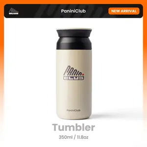PaniniClub Tumbler 350ml 11.8oz SUS 316 Stainless Steel Insulated Drinkware with Filter Cap for Hot Cold Beverages Portable & Versatile