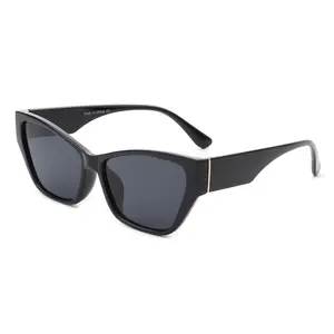Black Cat-Eye Sunglasses for Women—Unisex, Casual & Stylish—Ideal for Daily Wear, Vacations, and Gifting