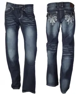 Xtreme Couture Men's Denim Jean Relaxed Fit Relaxed Straight dark