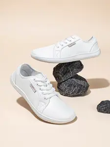 HOBIBEAR Leather Sneakers Men's Shoes New Casual Soft Bottom Wide Head Wide Last Shoes Export Trade Walking Shoes