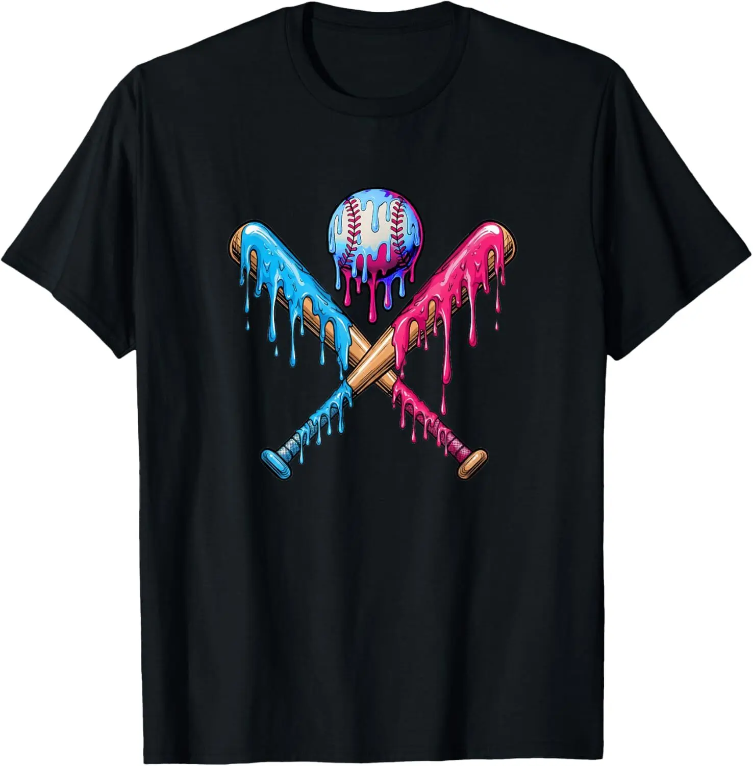 Respect The Drip Baseball Drip Youth Boys Baseball T-Shirt Cotton Fabric