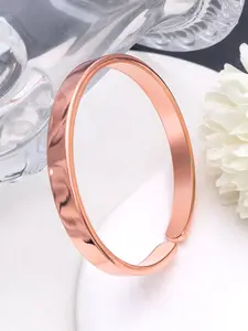 Women's Fashion Copper Cuff Bracelet, Elegant Bangle, Stylish Daily Wear & Party Gift, Perfect Holiday Present for Mom Girlfriend Colleague