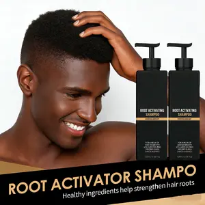 Two-Bottle(200ml) Pack Spartan Root Activator Shampoo, Gray Hair Regrowth Conditioner Mane Strengthening Activation Shampoo Soap for Smooth and Strong Hair Restoration Hair Care Solution Suitable for Men and Women