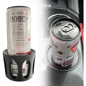 Slim Can Cup Holder Adapter - Fits 8.4oz & 12oz Slim Cans - Universal Insert for Red Bull, Celsius, Energy Drinks (1 Pack)