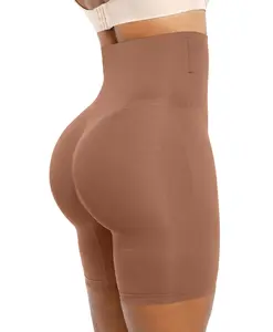 Shapellx Shapewear Sculpting Shorts for Women Seamless High Waisted Body Shaper Thigh Slimming Underwear