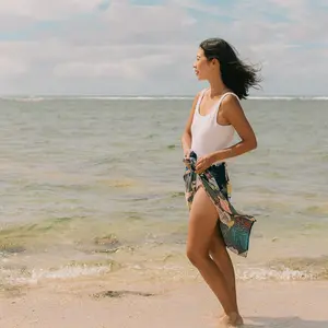 Pineapple Lava Lava Wrap Skirt, Made in Hawaii