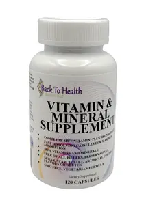 Lot Bundle Size Vitamin & Mineral Supplement 120 count