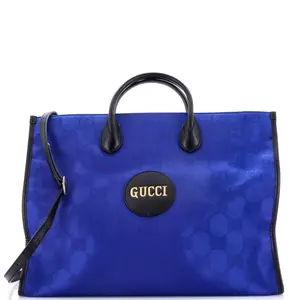 Pre-owned GUCCI Nylon Tote Bags REBAG Off The Grid Tote GG Econyl by Rebag