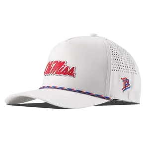 University of Mississippi "Ole Miss Crimson Script" Curved 5 Panel Rope