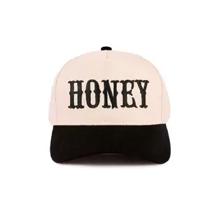 Honey adjustable canvas hat