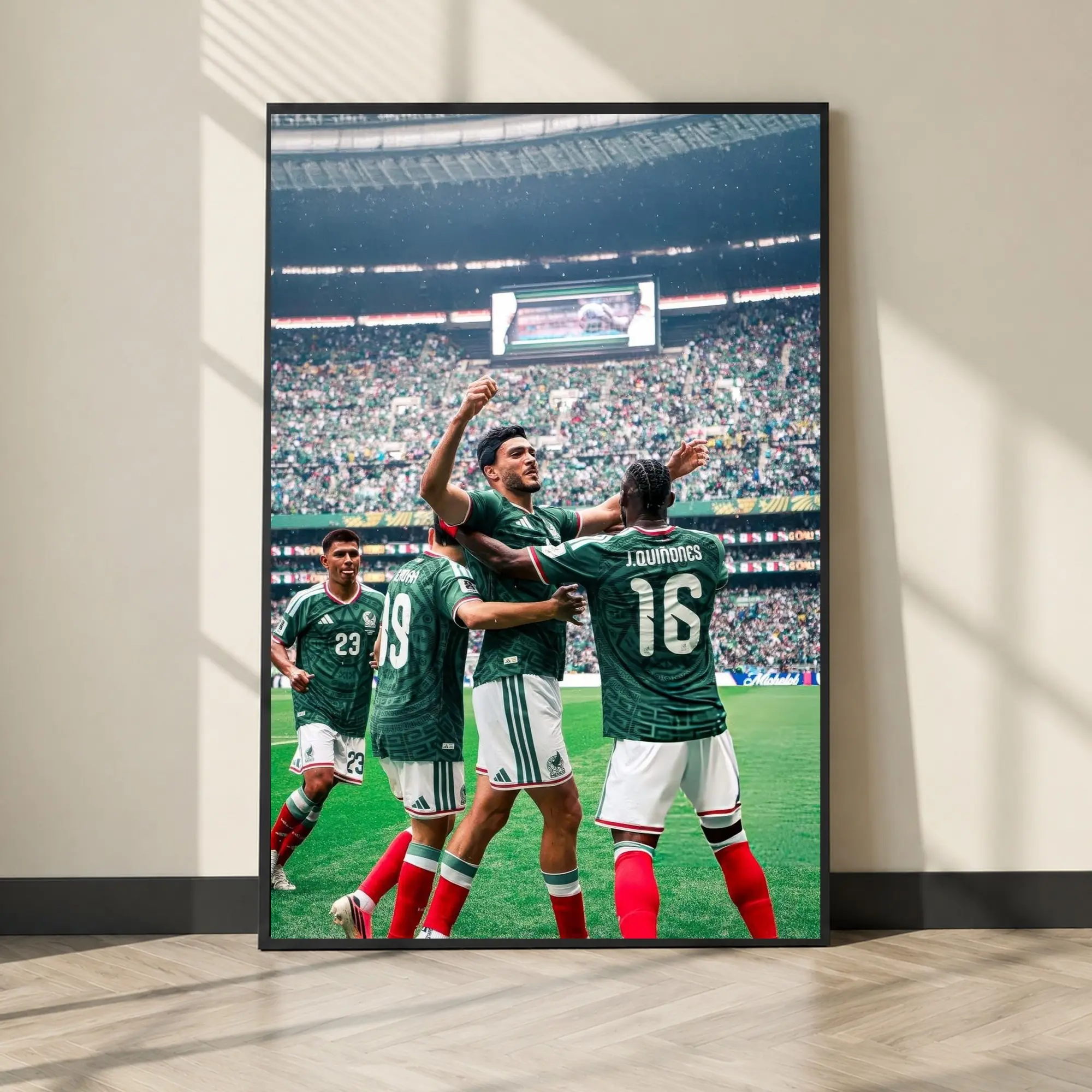 Mexico Stadium Victory Poster  El Tri Home Match Print ( Unframed - Print Only )