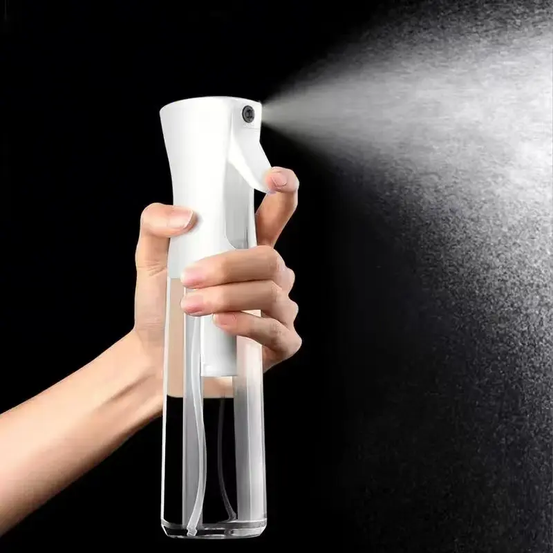 Portable Refillable Ultra-Fine Continuous Mist Spray Water Bottle, Multipurpose Handheld Old School Hair Sprayer Bottle for Barber Hair Styling, Plants Watering, Household Cleaning and Cosmetic Use