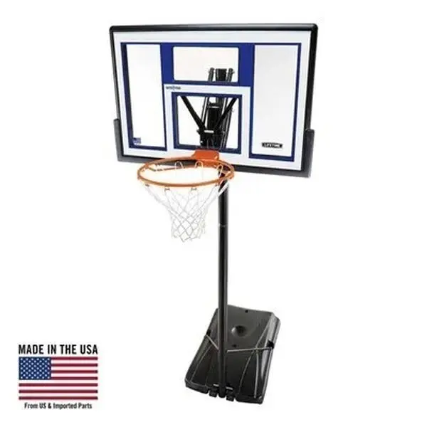 Lifetime Adjustable Portable Basketball Hoop (48-Inch Polycarbonate)