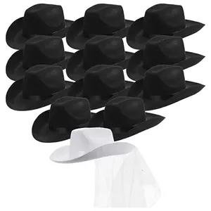 Cowboy Hats Bulk Party pack I 7 or 12 pack available