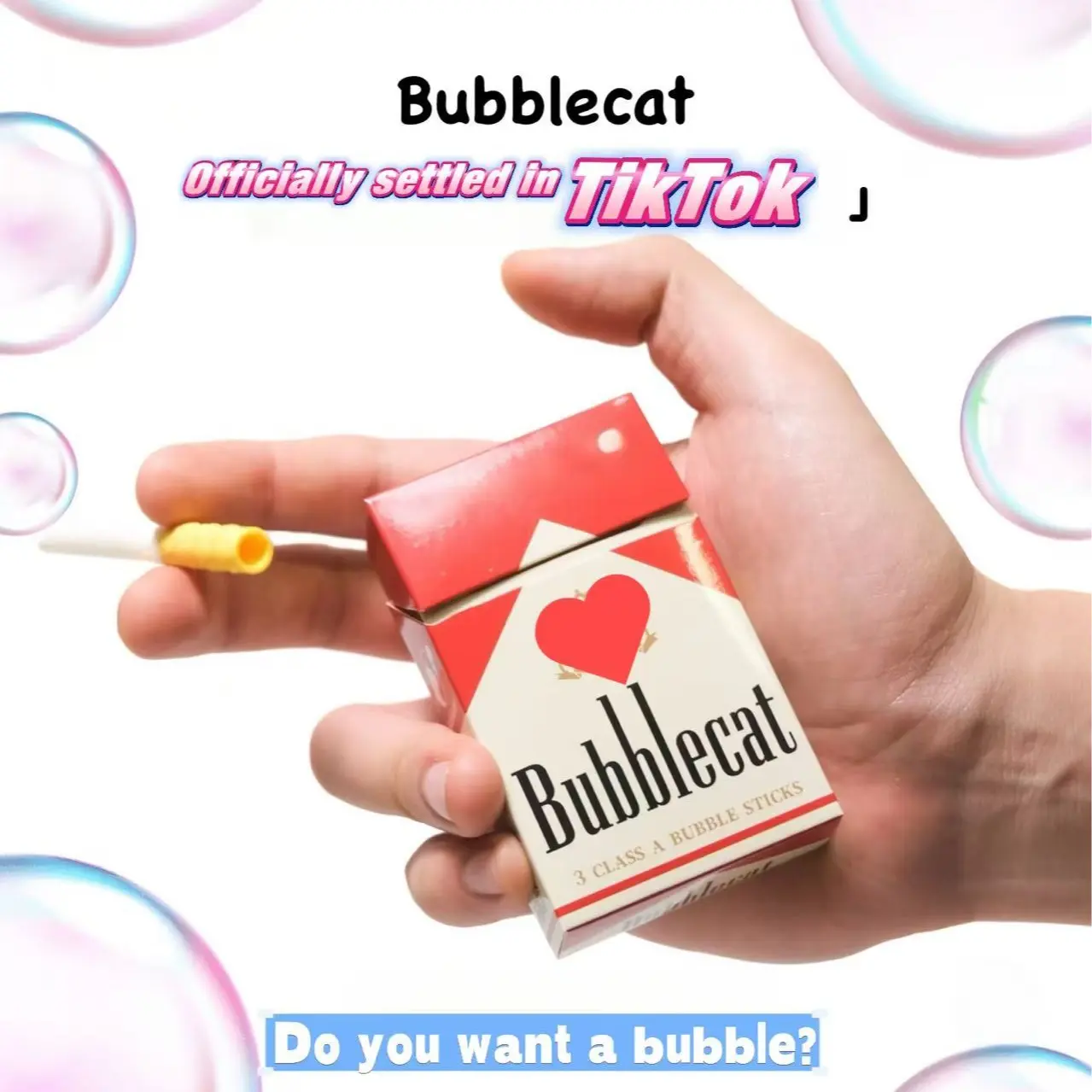 Back To School ！Bubblette Pack! - Bubble Blower - For Stress Reliefand Whimsy！Breath focus singular items for office workers, mini utility party bags！
