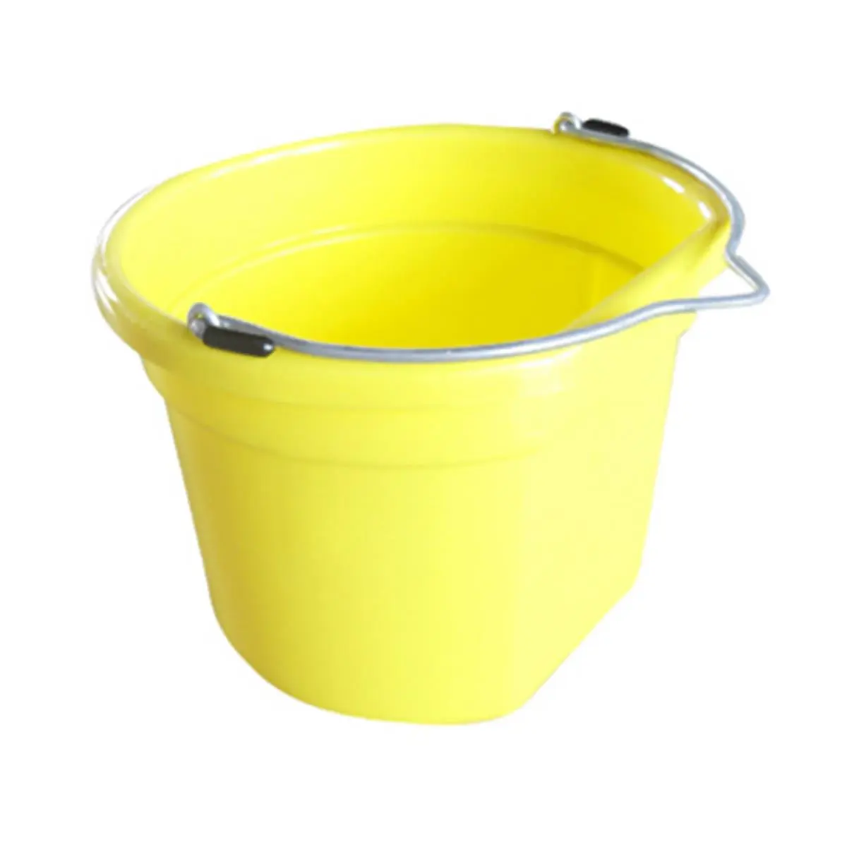 Master Rancher MR8QP-FSB-YEL 8 Quart Yellow Flat Bucket