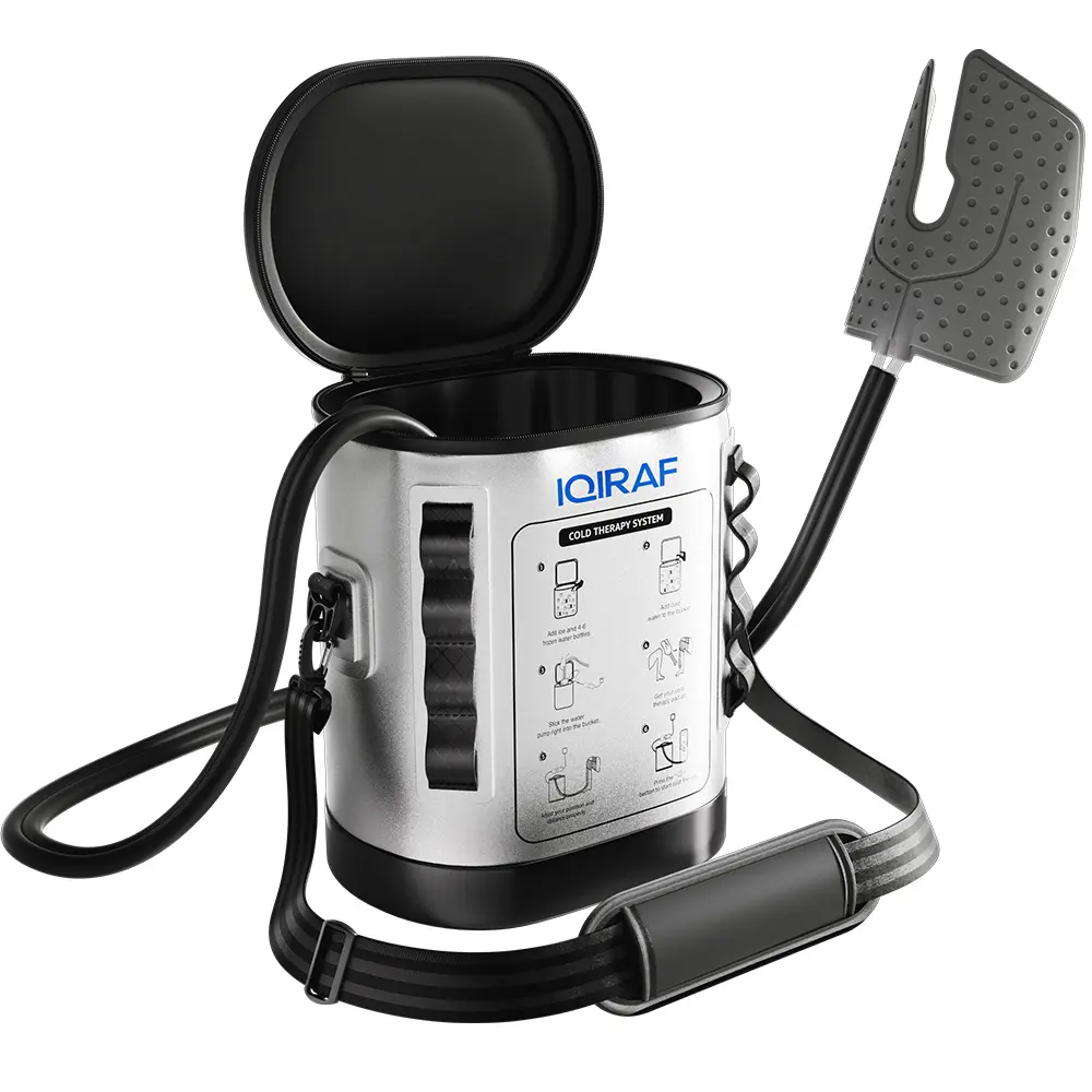 Cold Therapy Machine, Portable Continuous Cooling System for Muscle & Workout Recovery, Quiet Ice Circulation Unit