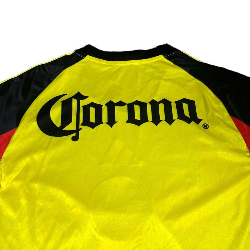 2526 Club America Home Yellow Retro Short Sleeve Jersey Football Soccer Jerseys Liga Mx usa jersey soccer jersey