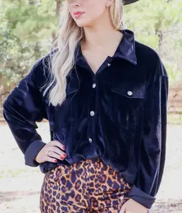 Black Velvet Shacket