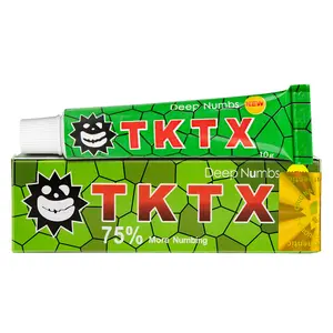 TKTX Tattoo Relief & Repair Cream 75% Stronger Deep Acting, Suitable for Tattoo, Piercing, Eyebrow Tattoo