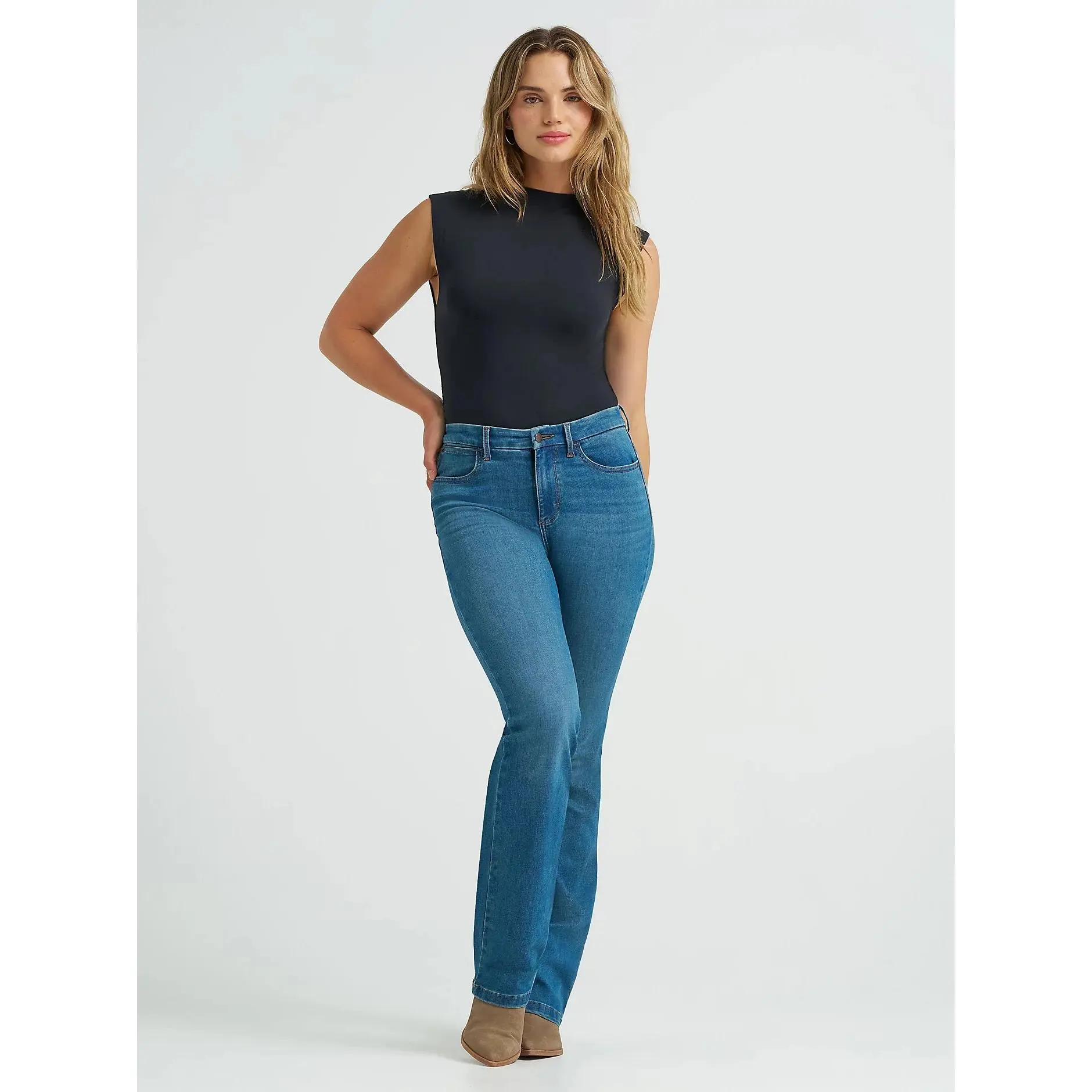 Wrangler Womens Bespoke High Rise Bootcut Jean - Regina