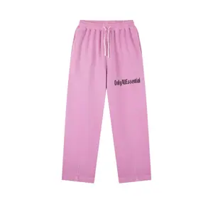 Pink sweat pants