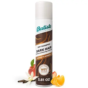 Batiste Dark Dry Shampoo 3.81 oz – Tinted for Brunette Hair, Oil Control & Volume
