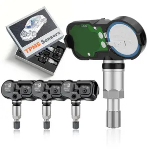 TPMS Toyota 315MHz Pre-Programmed Tire Pressure Monitoring Sensor Compatible with Tacoma 2006-2024 | Highlander 2007-2019 | FJ Cruiser 2007-2014 | RAV4 2006-2012/OE#PMV-107J(Set of 4)