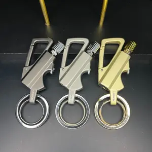 (Fuel not included) 1-pack stylish and practical keychain with bottle opener function, suitable for outdoor adventures, car and home use, long-lasting and durable for travel and daily use.
