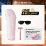 【LIVE EXCLUSIVE】INIA HAUTE Pro Sapphire Ice-Cooling IPL Hair Removal Device – Painless, FDA Cleared, Full Body & Bikini Use, Long-Lasting Results for Women & Men, 2-Year Warranty – Stay Cool & Smooth This Summer，Summer Beauty Gift Ideas