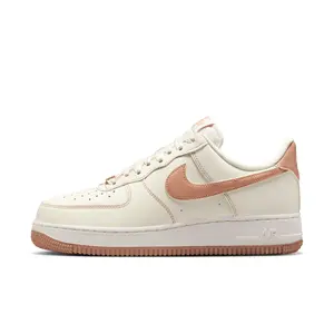 Women's Nike Air Force 1 '07 Closed Leather Walking Shoes - Casual Footwear, Comfortable Everyday Trainers